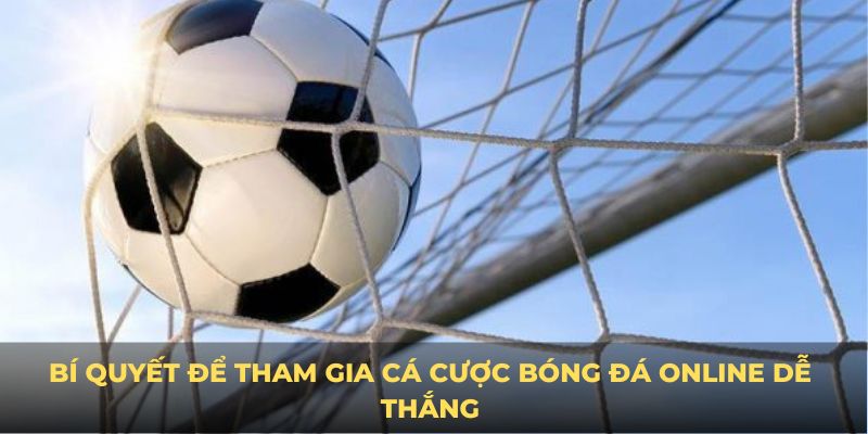 Bí quyết để tham gia cá cược bóng đá online dễ thắng